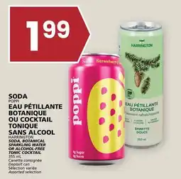 Rachelle-Bery Grocery POPPI, HARRINGTON SODA, BOTANICAL SPARKLING WATER OR ALCOHOL-FREE TONIC COCKTAIL offer