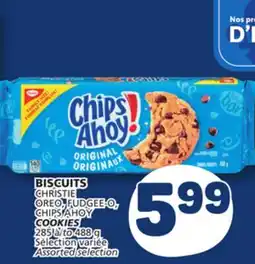 Marché Bonichoix CHRISTIE OREO, FUDGEE-O, CHIPS AHOY COOKIES offer