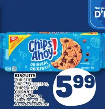 Marché Bonichoix CHRISTIE OREO, FUDGEE-O, CHIPS AHOY COOKIES offer