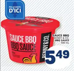 Marché Bonichoix BENNY & CO. BBQ SAUCE offer