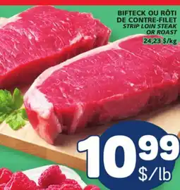 Marché Bonichoix STRIP LOIN STEAK OR ROAST offer