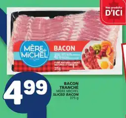 Marché Bonichoix MÈRE MICHEL SLICED BACON offer