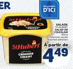 Marché Bonichoix ST-HUBERT SALAD OR COLESLAW offer