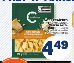 Marché Bonichoix COMPLIMENTS FRESH PASTA offer