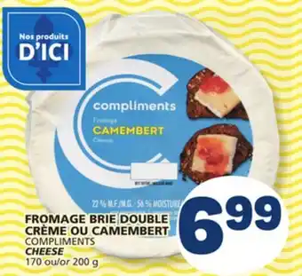 Marché Bonichoix COMPLIMENTS CHEESE offer