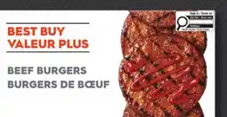 Marché Bonichoix VALEUR PLUS FROZEN BEEF BURGERS offer