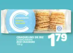 Marché Bonichoix COMPLIMENTS RICE CRACKERS offer