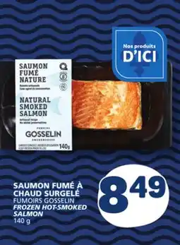 Marché Bonichoix FUMOIRS GOSSELIN FROZEN HOT-SMOKED SALMON offer