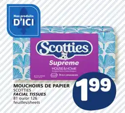 Marché Bonichoix SCOTTIES FACIAL TISSUES offer