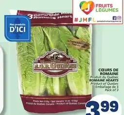 Marché Bonichoix ROMAINE HEARTS offer