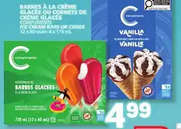 Marché Bonichoix COMPLIMENTS ICE CREAM BARS CONES offer