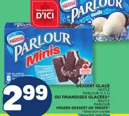 Marché Bonichoix NESTLÉ PARLOUR (1,5 L) NESTLÉ PARLOUR PARLOUR FROZEN DESSERT OR TREATS offer
