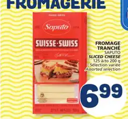 Marché Bonichoix SAPUTO SLICED CHEESE offer