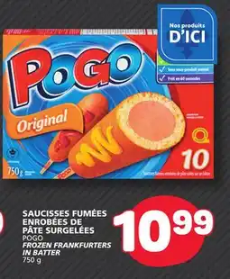 Marché Bonichoix POGO FROZEN FRANKFURTERS IN BATTER offer