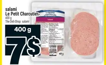 Super C SALAMI LE PETIT CHARCUTIER | THE DELI-SHOP SALAMI offer