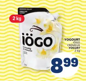 Marché Bonichoix IÖGO YOGURT offer