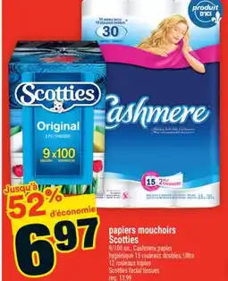 Super C papiers mouchoirs Scotties | Scotties facial tissues offer