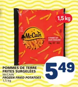 Marché Bonichoix McCAIN FROZEN FRIED POTATOES offer