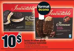 Super C barres de crème glacée La Crémeuse Irrésistible | Irrésistible The Creamiest ice cream bars offer