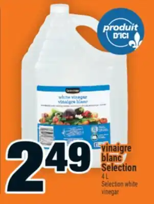 Super C Vinaigre blanc Selection | Selection white vinegar offer