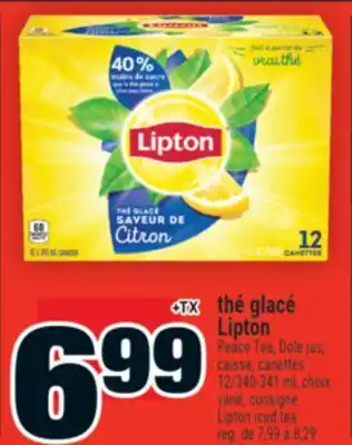 Super C thé glacé Lipton | Lipton iced tea offer
