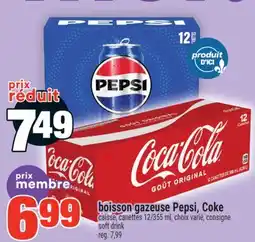 Super C boisson gazeuse Pepsi, Coke | soft drink offer