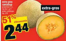Super C extra gros cantaloup | jumbo cantaloupe offer
