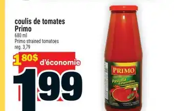 Super C coulis de tomates Primo | Primo strained tomatoes offer