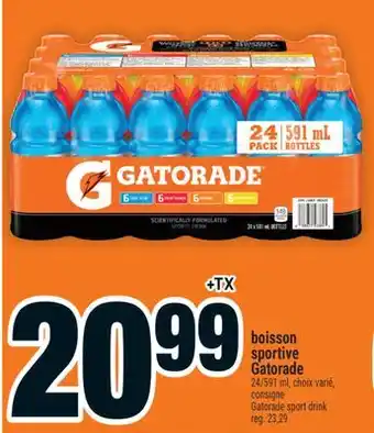Super C boisson sportive Gatorade | Gatorade sport drink offer