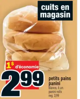 Super C petits pains panini | panini rolls offer