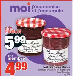 Super C CONFITURE BONNE MAMAN| BONNE MAMAN JAM offer