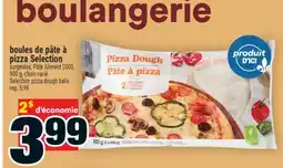 Super C BOULES DE PÂTE À PIZZA SELECTION | SELECTION PIZZA DOUGH BALLS offer
