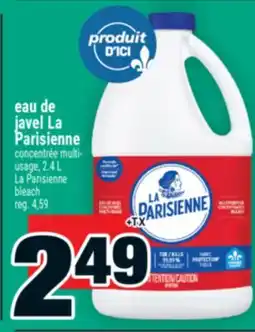 Super C eau de javel La Parisienne | La Parisienne bleach offer