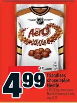 Super C friandises chocolatées Nestlé |Nestlé chocolate treats offer