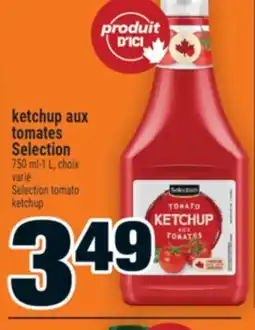 Super C KETCHUP AUX TOMATES SELECTION | SELECTION TOMATO KETCHUP offer