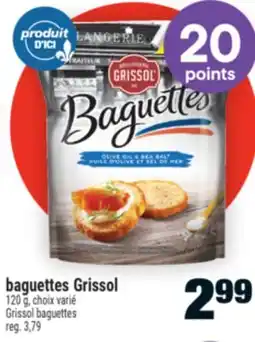 Super C baguettes Grissol | Grissol baguettes offer