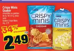 Super C Crispy Minis Quaker | Quaker Crispy Minis offer