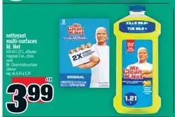 Super C nettoyant multi-surfaces M. Net | Mr. Clean multi-surface cleaner offer