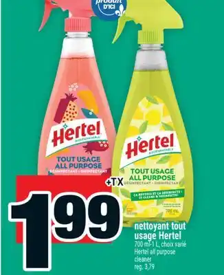 Super C nettoyant tout usage Hertel | Hertel all purpose cleaner offer