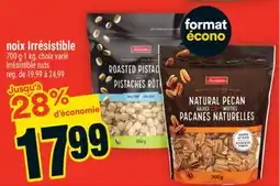 Super C noix Irrésistible | Irrésistible nuts offer