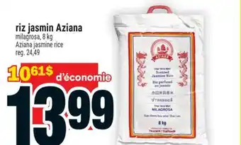 Super C riz jasmin Aziana milagrosa | Aziana jasmine rice offer
