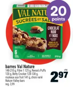 Super C barres Val Nature | Nature Valley bars offer