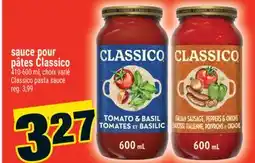 Super C SAUCE POUR PÂTES CLASSICO | CLASSICO PASTA SAUCE offer