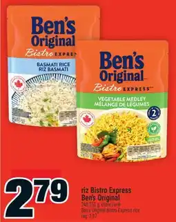 Super C riz Bistro Express Ben's Original | Ben's Original Bistro Express rice offer