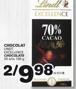 Marches Tradition LINDT EXCELLENCE CHOCOLATE offer