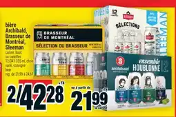 Super C BIÈRE ARCHIBALD, BRASSEUR DE MONTRÉAL, SLEEMAN | BEER offer