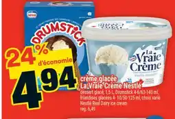 Super C crème glacée La Vraie Crème Nestlé | Nestlé Real Dairy ice cream offer