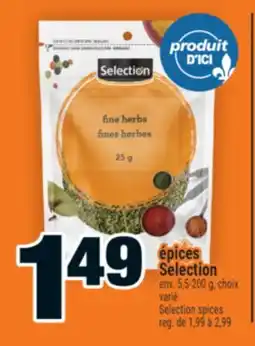 Super C épices Selection | Selection spices offer