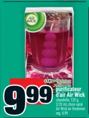 Super C purificateur d'air Air Wick chandelle | Air Wick air freshener offer