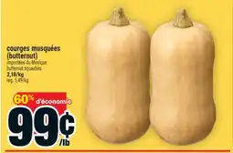 Super C courges musquées (butternut) |butternut squashes offer